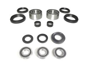 Precision Full Wheel Bearing Set for Honda Foreman 500 2005-2013 & Rubicon 500 2005-2014, Front & Rear, Quality Tested, Exact Fit, Low Friction, Corrosion Resistant, ATVPC