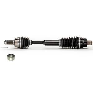 Monster XP Series Rear CV Axle & Brg for Polaris 1332873 Sportsman & Scrambler 550 850 1000 Telescoping Built Tough 4340 Chromoly Steel Direct Fit Factory Length with 4" of Travel