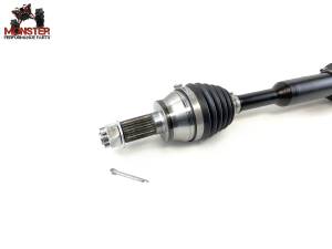 Monster Axles - Monster XP Series Front CV Axle & Brg for Polaris 1333948 Left or Right RZR 900 50" 55" Trail 900 Telescoping Built Tough 4340 Chromoly Steel Direct Fit Factory Length with 4" of Travel - Image 3