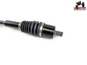 Monster Axles - Monster XP Series Front CV Axle & Brg for Polaris 1333948 Left or Right RZR 900 50" 55" Trail 900 Telescoping Built Tough 4340 Chromoly Steel Direct Fit Factory Length with 4" of Travel - Image 4