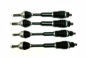 Monster XP Series Full CV Axle Set for Polaris 1333238 1333069 Front & Rear Ranger EV LSV LEV 2015-2022 Telescoping Built Tough 4340 Chromoly Steel Factory Length with 4" of Travel