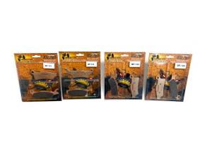 MONSTER AXLES - Monster Performance Full Brake Pad Set for Can-Am Renegade 705601014 705601015 Front & Rear Quiet Braking Low-Dust All-Weather Quality Tested - Image 2