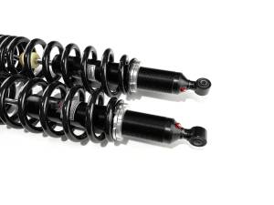 MONSTER AXLES - Monster Performance Rear Shocks for Polaris 7044628 Left & Right Monotube Dual Rate Responsive Handling Quality Tested Gas-charged Anti-foam Anti-shear Adjustable - Image 2
