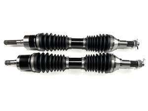 Monster XP Series Front CV Axles for Can-Am 705402235 705402236 Left & Right Telescoping Built Tough 4340 Chromoly Steel Direct Fit Factory Length with 4" of Travel