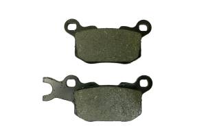 Monster Performance Front Brake Pads for Polaris 2208162 2206231 Left or Right Ceramic Quiet Braking Low-Dust All-Weather Quality Tested