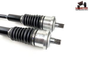 MONSTER AXLES - Monster XP Series Full CV Axle Set for Can-Am Maverick XXC 1000 2014-2015 Front & Rear Telescoping Built Tough 4340 Chromoly Steel Direct Fit Factory Length with 4" of Travel - Image 5