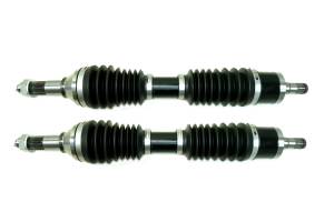 Monster XP Series Front CV Axles for Can-Am 705401428 705401429 Left & Right Telescoping Built Tough 4340 Chromoly Steel Direct Fit Factory Length with 4" of Travel