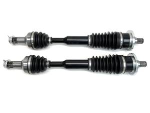 Monster XP Series Front CV Axles for Arctic Cat 0502-813 1502-874 Left & Right Telescoping Built Tough 4340 Chromoly Steel Direct Fit Factory Length with 4" of Travel