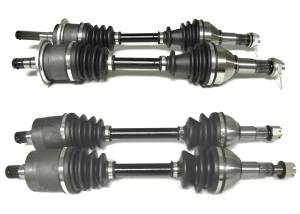 Precision Full CV Axle Set for Can-Am 705401703 705401704 705501485 705501486 Front & Rear Quality Tested Heat-Treated 4140 Chromoly Steel Exact Fit ATVPC