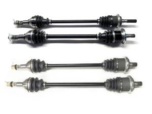 Precision Full CV Axle Set for Can-Am 705401387 705401878 705502356 Front & Rear Quality Tested Heat-Treated 4140 Chromoly Steel Exact Fit ATVPC