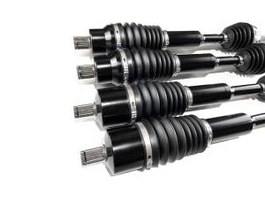 Monster Axles - Monster XP Series Full CV Axle Set for Polaris 1334202 1334203 Front & Rear Scrambler & Sportsman 1000 S 55" Telescoping Built Tough 4340 Chromoly Steel Direct Fit Factory Length with 4" of Travel - Image 3