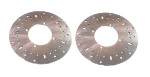 Performance Front Brake Rotors for Polaris 5244314 Left & Right Optimal Braking Quality Tested Quiet Operation Precision Balanced Corrosion Resistant ATVPC