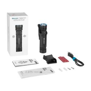 Olight - Seeker 4 Pro Flashlight - Matte Black CW - 4600 Lumen - 260 Meter Throw - 6 Modes USB-C Charger - Dog Walking - Hiking - Camping - Emergency - Image 8