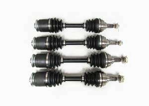 Precision Full CV Axle Set for Arctic Cat 1502-440 1502-441 1502-529 Front & Rear Quality Tested Heat-Treated 4140 Chromoly Steel Exact Fit ATVPC