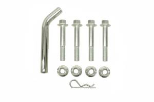 MONSTER AXLES - Monster Performance Rear Hitch Receiver for Polaris RZR PRO XP XP4 2020-2024 2" Black Welded Steel Corrosion Resistant Standard Opening Long-Life Design - Image 4