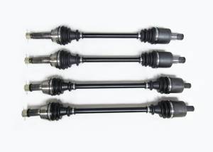 ATV Parts Connection - Precision Full CV Axle Set for Polaris 1332637 1332883 Front & Rear Quality Tested Heat-Treated 4140 Chromoly Steel Exact Fit ATVPC - Image 1