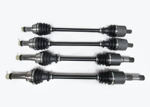 Precision Full CV Axle Set for Polaris 1332858 1332894 1332895 Front & Rear Quality Tested Heat-Treated 4140 Chromoly Steel Exact Fit ATVPC