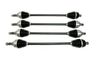 Precision Full CV Axle Set for Polaris 1334560 1334593 Front & Rear Quality Tested Heat-Treated 4140 Chromoly Steel Exact Fit ATVPC