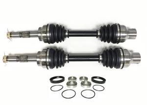 Precision Front CV Axles & Brg Kits for Polaris 1380063 1380066 Left & Right Upgrated Quality Tested Heat-Treated 4140 Chromoly Steel Exact Fit ATVPC