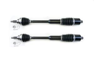 Monster XP Series Rear CV Axles for Polaris 1333944 Left & Right RZR XP XP4 1000 RZR RS1 Telescoping Built Tough 4340 Chromoly Steel Direct Fit Factory Length with 4" of Travel