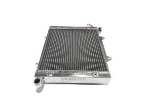 Monster Performance Radiator for Honda 19010-HL4-A01 All Weather Corrosion Resistant Quiet Operation Lightweight 3003 Aluminum Alloy