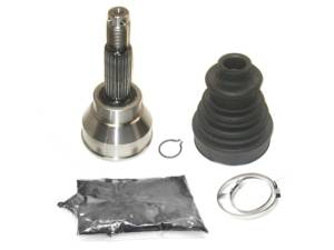 CV Joint Kit for Bombardier Traxter 500 1999-2000 Front Outer Precision Machined Heat-Treated Smooth Articulation Quality Grease ATVPC