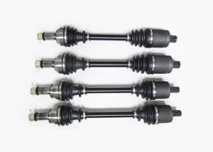 Precision Full CV Axle Set for Polaris 1333948 1333949 Front & Rear Quality Tested Heat-Treated 4140 Chromoly Steel Exact Fit ATVPC