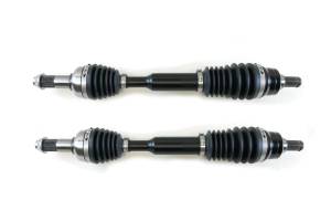 Monster XP Series Rear CV Axles for Yamaha Grizzly 700 2014-2015 Left & Right Telescoping Built Tough 4340 Chromoly Steel Direct Fit Factory Length with 4" of Travel