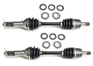 Precision Front CV Axles & Bearing Kits for Yamaha Kodiak 400 4x4 2000-2002 Left & Right Quality Tested Heat-Treated 4140 Chromoly Steel Exact Fit ATVPC