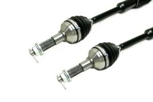 Monster Axles - Monster XP Series Front CV Axles for Kawasaki 59266-0710 Mule PRO Left & Right Telescoping Built Tough 4340 Chromoly Steel Direct Fit Factory Length with 4" of Travel - Image 4