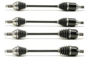 Precision Full CV Axle Set for Honda Talon 1000X & 1000X-4 2019-2021 Front & Rear Quality Tested Heat-Treated 4140 Chromoly Steel Exact Fit ATVPC