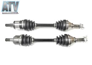 Precision Front CV Axles for Kawasaki 59266-0021 59266-0022 Left & Right Quality Tested Heat-Treated 4140 Chromoly Steel Exact Fit ATVPC