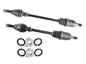 Precision Front CV Axles & Bearing Kits for Honda Pioneer 700 & 700-4 2014-2022 Left & Right Quality Tested Heat-Treated 4140 Chromoly Steel Exact Fit ATVPC