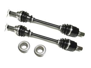 Precision Rear CV Axles & Bearings for Honda Pioneer 500 2015-2016 Left & Right Quality Tested Heat-Treated 4140 Chromoly Steel Exact Fit ATVPC