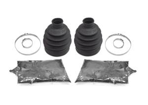 CV Boot Kits for Suzuki King Quad EPS 500 750 2009-2012 Inner Set of 2 Abrasion Resistant Heavy Duty Thicker Gauge Enhanced Rigidity Quality Grease Complete Kit ATVPC