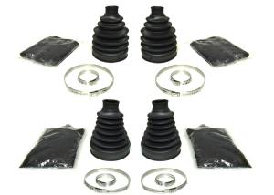 CV Boot Set for Can-Am Outlander Renegade 705401355 705400417 Front Inner & Outer Abrasion Resistant Heavy Duty Thicker Gauge Enhanced Rigidity Quality Grease Complete Kit ATVPC