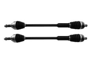 Monster XP Series Front CV Axles for Polaris 1337064 Left and Right Telescoping Built Tough 4340 Chromoly Steel Direct Fit Factory Length with 4" of Travel
