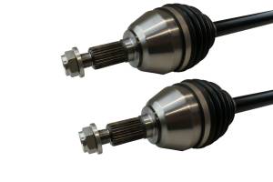 MONSTER AXLES - Monster XP Series Rear CV Axles for Polaris 1334561 Left and Right Telescoping Built Tough 4340 Chromoly Steel Direct Fit Factory Length with 4" of Travel - Image 3