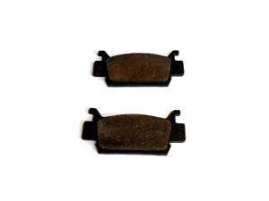 Monster Performance Rear Brake Pads for Honda TRX700XX 2008-2009 Quiet Braking Low-Dust All-Weather Quality Tested