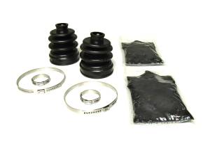 CV Boot Kits for Yamaha Big Bear 350 400 Wolverine 350 Inner or Outer Front Optimal Flexibility Quality Grease All Weather Neoprene Complete Kit ATVPC