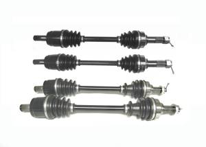 Precision Full CV Axle Set for Honda 44350-HR4-A22 44250-HR7-A81 42250-HR6-A62 Quality Tested Heat-Treated 4140 Chromoly Steel Exact Fit ATVPC