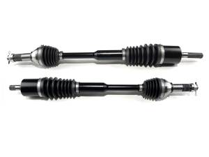 Monster XP Series Front CV Axles for Can-Am 705402873 705402874 Left & Right Telescoping Built Tough 4340 Chromoly Steel Direct Fit Factory Length with 4" of Travel