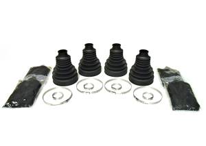 CV Boot Set for Can-Am 705500870 Rear Inner & Outer Abrasion Resistant Heavy Duty Thicker Gauge Enhanced Rigidity Quality Grease Complete Kit ATVPC