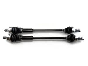 Monster Axles - Monster XP Series Front CV Axles for Can-Am Maverick R 705402490 Left & Right Telescoping Built Tough 4340 Chromoly Steel Direct Fit Factory Length with 4" of Travel - Image 1