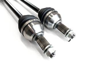 Monster Axles - Monster XP Series Front CV Axles for Can-Am Maverick R 705402490 Left & Right Telescoping Built Tough 4340 Chromoly Steel Direct Fit Factory Length with 4" of Travel - Image 5