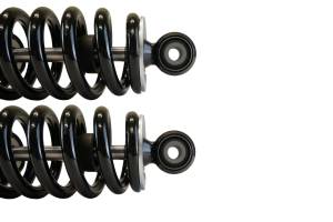 MONSTER AXLES - Monster Rear Shocks for John Deere AM142425 Left & Right Gator 625 825 855 Monotube Responsive Handling Quality Tested Gas-charged Anti-foam Anti-shear Adjustable - Image 3