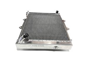 Monster Performance Radiator for Honda 19010-HL6-A01 All Weather Corrosion Resistant Quiet Operation Lightweight 3003 Aluminum Alloy