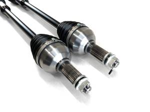 MONSTER AXLES - Monster XP Series Rear CV Axles for Can-Am 705502907 Maverick R 2024-2025 Left & Right Telescoping Built Tough 4340 Chromoly Steel Direct Fit Factory Length with 4" of Travel - Image 6