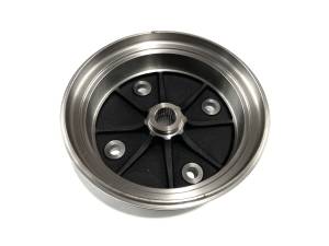 Rear Brake Drum for Kawasaki 41038-0035 Left or Right Mule 3000 3010 4000 4010 KAF620 KAF950 Smooth Stopping Quality Tested Quiet Operation Balanced Fade Resistant ATVPC