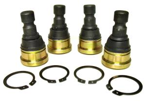 Precision Full Ball Joint Set for Polaris 7710533 7081263 7081991 Corrosion Resistant Low-Friction Pre-Greased Exact Fit Set of 4 ATVPC